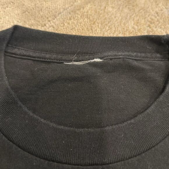 VTG 2004 AC / DC FOR THOSE ABOUT TO ROCK WE SALUTE YOU XLT-Shirt FLAMES EUC - Picture 4 of 8